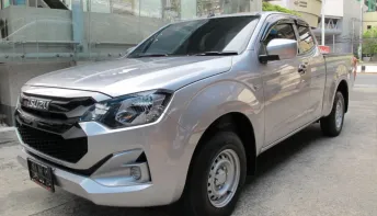2026 ISUZU DMAX SPACECAB MAXFORCE 2.2 S เกียร์ธรรมดา สีบรอนเทา วิ่งน้อย 4,933 กม. รถสวยสภาพใหม่