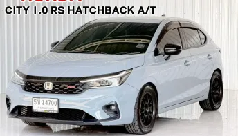 รถบ้าน Honda City Hatchback 1.0 RS รถเก๋ง 5 ประตู ออกรถฟรีดาวน์