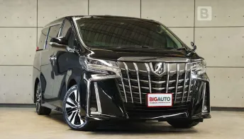 2020 Toyota ALPHARD 2.5 S C-Package Van AT ไมล์แท้ 5 หมื่น สภาพตัวรถไม่ต่างจากรถป้ายแดง B1651
