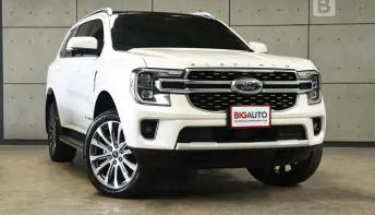 2024 Ford EVEREST 3.0 Platinum 4WD SUV AT ไมล์แท้ 4 หมื่น รับประกันตัวรถ 5 ปี 150,000 KM B2397