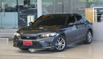 Honda CIVIC 1.5 TURBO EL ปี 2024 สวยชิดป้ายแดง ไมล์2x,xxxโล เข้าศูนย์ตลอด รถบ้านมือเดียว ฟรีดาวน์