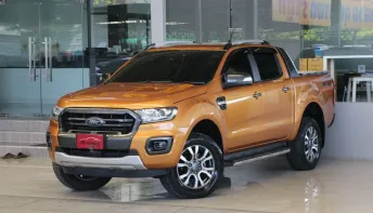 Ford RANGER 2.0 Bi-Turbo Wildtrak 4WD ออโต้ ปี 2019 รถบ้านมือเดียว สวยบางเดิมทั้งคัน ไมล์น้อย ฟรีดาว
