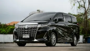 Toyota Alphard 2.5 HYBRID GF ปี 2019  รถครอบครัว เบาะมิ๊กกี้เม้าส์นั่งสบาย