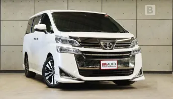 2019 Toyota VELLFIRE 2.5 Van AT ไมล์แท้ 120,xxx KM ชุดแต่งรอบคัน Model Minorchange สุดท้ายAH30 B9417