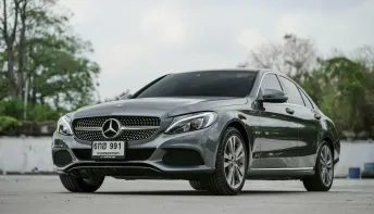 Benz C350e Avantgarde ปี 2018 ประกันแบตเหลือยาวๆ