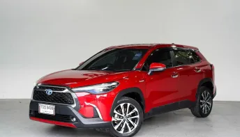 TOYOTA COROLLA CROSS 1.8 HYBRID PREMIUM AT ปี 2020 จด 2021