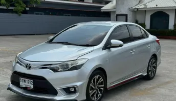 Toyota Vios 1.5 E เกียร์ออโต้ ปี 2014 สีบร์อนเงิน