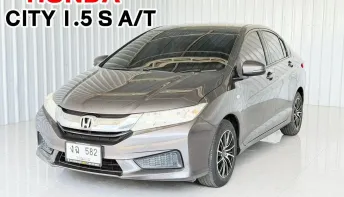  Honda CITY 1.5S i-VTEC รถเก๋ง 4 ประตู ออกรถฟรีดาวน์