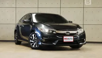 2017 Honda CIVIC 1.8 FC EL Sedan AT ไมล์แท้ สีน้ำเงิน Cosmic Blue Metallic B3645