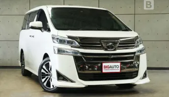 2021 Toyota VELLFIRE 2.5 Van AT ไมล์แท้ ชุดแต่งรอบคัน รับประกันตัวรถ 5 ปี 150,000 KM B4944