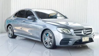 MERCEDES-BENZ E350e 2.0 AMG DYNAMIC ปี 2018 สีเทา โฉม W213 ปี16-24