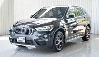 BMW X1 2.0 sDrive18d xLine ปี 2017 สีดำ  โฉม F48 ปี16-23