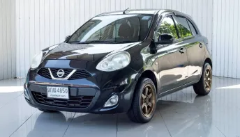 NISSAN MARCH 1.2 E เกียร์ MT ปี 2018 สีดำ โฉม ปี10-ปัจจุบัน
