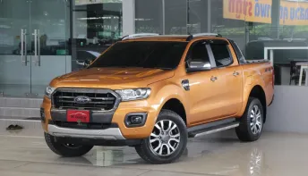 Ford RANGER 2.0 Bi-Turbo Wildtrak 4WD ออโต้ ปี 2019 รถบ้านมือเดียว สวยบางเดิมทั้งคัน ไมล์น้อย ฟรีดาว