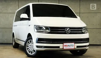 2018 Volkswagen CARAVELLE 2.0 TDi Comfortline Van AT ไมล์แท้ รถศูนย์ไทยยานยนต์แท้ ไม่ใช่รถเกรย์B8494