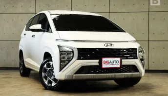 2023 Hyundai Stargazer 1.5 Smart 6 Wagon AT ไมล์แท้ 4 หมื่น รับประกันตัวรถ 5 ปี 150,000 KM B9734
