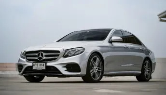 Benz E220d AMG ปี 2016  เครื่องยนต์ดีเซลล้วน ๆ ประหยัดน้ำมัน  มือเดียวสวยๆ