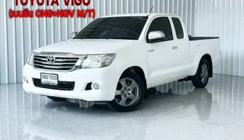 เบนซิน+CNG โรงงานToyota Hilux Vigo 2.7 J CNG รถกระบะแคป
