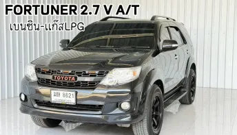 เบนซิน + ติดแก๊ส ถูกใจครอบครัวสายประหยัด Toyota Fortuner 2.7 V SUV 