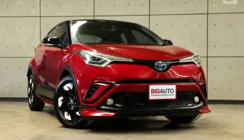 2018 Toyota C-HR 1.8 HV Hi SUV AT ไมล์แท้ ภายนอกเบิกชุดแต่ง Karl Lagerfeld (Full Package) B1541