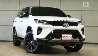 2021 Toyota FORTUNER 2.4 Legender (Black top) 4WD SUV AT ไมล์แท้ 7 หมื่น มือแรกจากป้ายแดง B4580