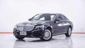 1F091 MERCEDES BENZ C-CLASS C180 1.6 EXCLUSIVE W205 AT 2015