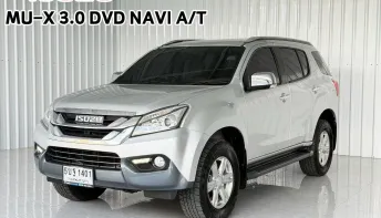เครื่องยนต์ 3.0 รถครอบครัว 7 ที่นั่ง Isuzu MU-X 3.0 SUV ออกรถง่าย