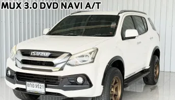 รถ 7ที่นั่ง สภาพสวยพร้อมใช้  Isuzu MU-X 3.0DVD SUV 