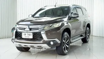 MITSUBISHI PAJERO SPORT 2.4 GT Premium 4WD ปี 2016 สีน้ำตาล รถVat.  โฉม ปี15-ปัจจุบัน