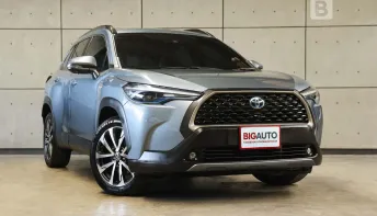 2021 Toyota Corolla Cross 1.8 Hybrid Premium Safety ไมล์เเท้ 5 หมื่น มีรับประกันจาก Toyota B6458
