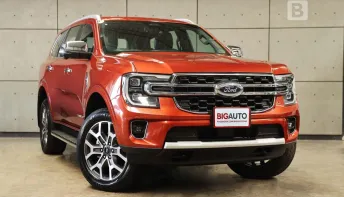 2024 Ford EVEREST 2.0 Titanium+ 4WD Bi-Turbo 210HP(NEXT-GEN)Top ไมล์แท้2หมื่น รับประกันจากFord B7826