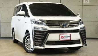 2021 Toyota VELLFIRE 2.5 HV ZR G Edition 4WD Van AT ไมล์แท้ รุ่นพิเศษสเปกหายาก (Full Option) B7064
