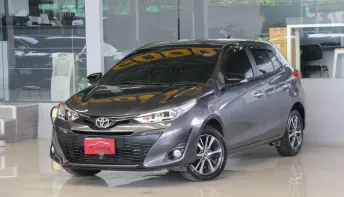 Toyota YARIS 1.2 High ปี 2020 ไมล์แท้7x,xxxโล รถบ้านมือเดียว สวยเดิมทั้งคัน ไม่เคยติดแก๊ส ออกรถ0บาท