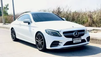 ป้ายแดง ไมล์แท้ ฟรีดาวน์ MERCEDES BENZ C43 COUPE AMG FACELIFT 4MATIC