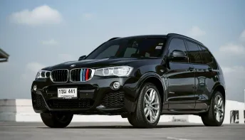 BMW X3 xDrive20d M Sport ปี 2017 รถมือเดียว ประวัติดี เช็คศูนย์ตลอด สภาพสวย ไม่เคยชนหนัก