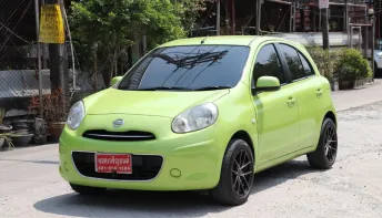 2011 Nissan MARCH 1.2 V Sport Version รถเก๋ง 5 ประตู ฟรีดาวน์ ผ่อนเดือนละ 3,000/4 ปี
