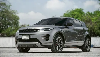 Range Rover Evoque Autobiography ปี 2022  ขับน้ำมันก็ได้ วิ่งไฟฟ้าก็ดี ได้ถึง 55 กม. 