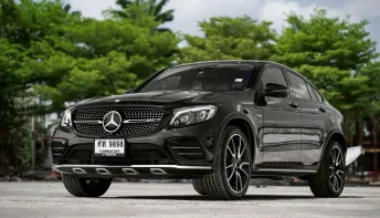 Benz GLC43 Coupe’ 4MATIC ปี 2019  รถสวย เครื่องแรงขับสนุก ของดีหายาก 