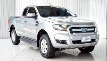 FORD RANGER, 2.2 XLS ปี 2017 สีเทา  โฉม HI-RIDER OPEN CAB