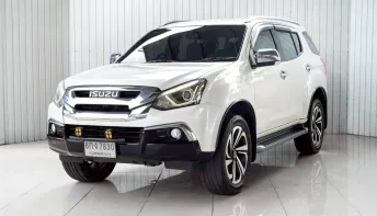 รถยนต์ Isuzu MU-X 1.9 ปี 2017 สีขาว สภาพดี