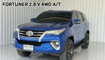 รถบ้าน รถครอบครัว 7 ที่นั่ง ขับ 4 หน้าใหม่ Toyota Fortuner 2.8 V SUV 