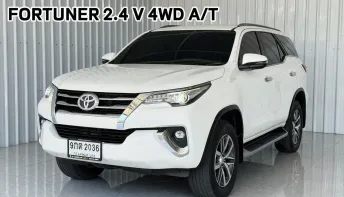 รถครอบครัว 7 ที่นั่ง  Toyota Fortuner 2.4 V SUV (4WD) 