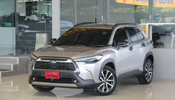 Toyota Corolla Cross 1.8 Hybrid  premium safety ปี21 ไมล์แท้2x,xxxโล เข้าศูนย์ตลอด รถบ้านแท้ๆ ฟรีดาว
