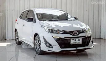 TOYOTA YARIS 1.2 G+ ปี 2018 สีขาว โฉม ปี13-19