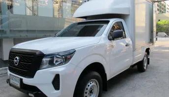 2022 NISSAN NAVARA ตอนเดียว 2.5 S ตอนเดียว เกียร์ธรรมดา สีขาว 