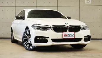 2018 BMW 530e 2.0 G30 M Sport Sedan AT ไมล์แท้ (Top ที่สุดของ 530e) ไม่ใช่รถลากจดทะเบียน B3347