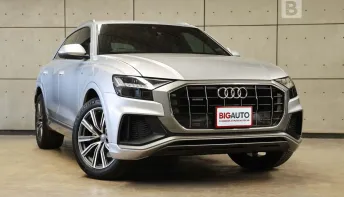 2019 Audi Q8 3.0 55 TFSI Quattro S line AWD SUV AT ไมล์แท้ 5 หมื่น รถมือแรกจากป้ายแดง B2180
