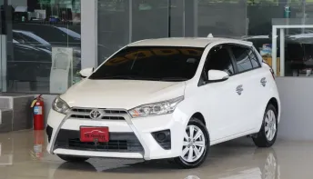 Toyota YARIS 1.2 G ปี 2016 รถบ้านมือเดียว ไมล์แท้4*,***โล  ไม่เคยติดแก๊สแน่นอน ออกรถ0บาท