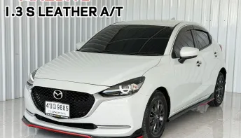 รถบ้านมือเดียว วิ่งน้อย Mazda 2 1.3 S Leather Sports (5Door) รถเก๋ง 5 ประตู ฟรีดาวน์