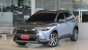 Toyota Corolla Cross 1.8 Hybrid Premium Safety ปี 2021 รถบ้านมือเดียว ใช้น้อยมากเข้าศูนย์ตลอด ฟรีดาว
